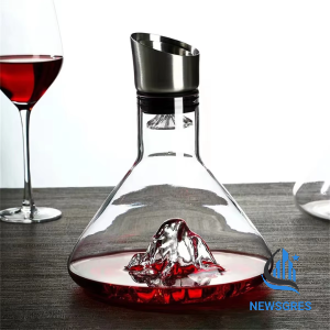 Handcrafted Crystal Wine Decanter