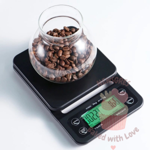 Digital Kitchen Scale with Timer